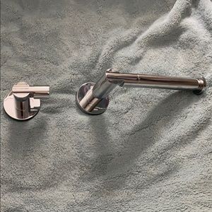 Crome Bathroom Holders